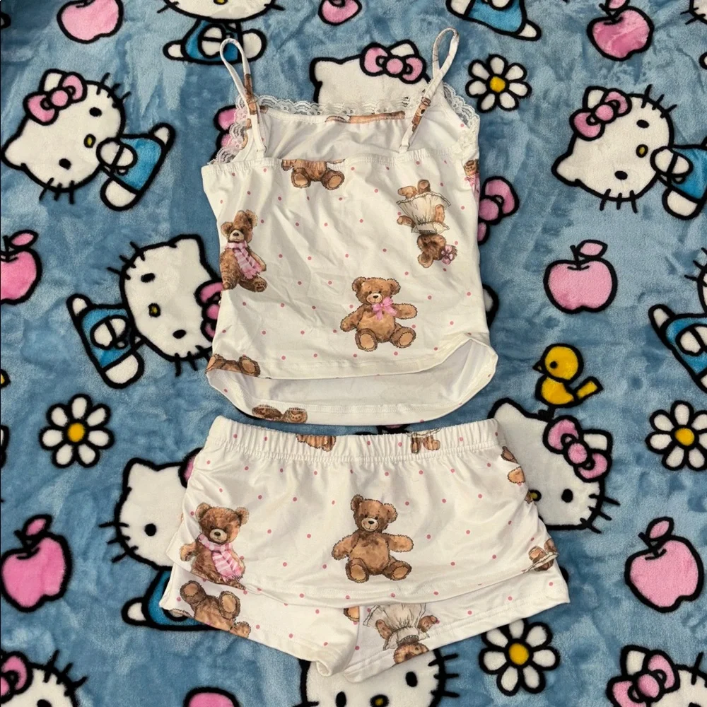 Teddy bear pajamas - Picture 4 of 6